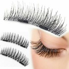 4pcs Double Magnetic False Eyelashes Reusable 3d Natural Eye Lashes Extension Us