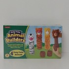Lakeshore 4 Easy-twist Animal Builders Learning Matching Motor Skills New 