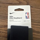 Nike Elite Nba Headband Black Dri-fit One Size Head Band New