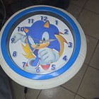 Sega Sonic The Hedgehog 10  Wall Clock Kids Boys Gift Playroom Room Decorative