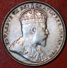 1904 Newfoundland 20 Cents King Edward Vii Km 10 Silver