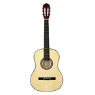 New Natural Acoustic Guitar   Gig Bag   Strap   Tuner