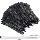 1000 Pcs Zip Ties  6 Inch Self-locking Nylon Cable Ties  Premium Heavy Duty