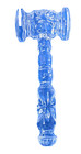 Waterford Crystal Gavel Paperweight Gift Decor Lawyer Judge Etched 5  Pb197