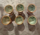 Adams China England Calyx Ware  Double Egg Cups Set Of 5