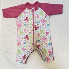 3 Pc Iplay green Sprouts Swim Set Girl 12m Swimsuit 6 Month Swim Diaper 0-6m Hat