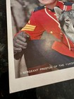 1947 Sgt Preston  king Quaker Puffed Wheat Advt Photo Premium Yukon Mountie 8x9