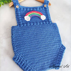 Newborn Baby Short Sleeve Romper Jumpsuit Clothes Outfits Handmade 0-3 Months   