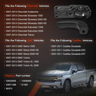 Interior Door Handle Kit Front Left Drivers Side   For 2007-2014 Chevy Silverado