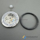 Automatic Watch Movement Fits For Seiko Sii Nh35 Nh35a Day At 3 White Date