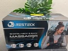 Resteck Shiatsu Neck   Back Massager  Heated Kneading For Neck Shoulders