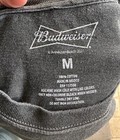 Budweiser T-shirt Long Sleeve When You Know Your Beer  Black Size M