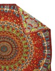 Grateful Dead Dancing Bears Mandala Bandana Deadhead Hippie 100  Cotton  22x22 