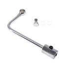 Chrome Plated Fuel Line For Edelbrock carter Afb Carburetors 3 8 Npt Inlet 29883