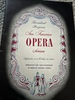 Vintage San Francisco Opera  Company  1945  Season Opera Program Sept -oct