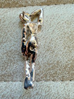 Mid-century Style Mannequin Brooch  Silver Jointed Artist Figure Lapel