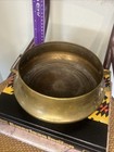 Antique Brass Pot Arts And Crafts Period Handles Good Patina 1910s Geo A Ray Ny