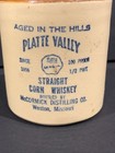 Vintage 1953 Mccormick Platte Valley Corn Whiskey Miniature