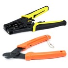 Rj45 Rj11 Rj12 Crimper Punch Down Stripper Cutter Network Cable Tester Tool Kit