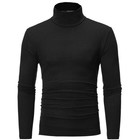 Men s Long Sleeve Mock Neck Base Layer Shirts Winter Thermal Tops Undershirt