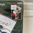 Bucilla Santa And Rudolph 18  Felt Applique Christmas Stocking Kit 83388 New