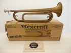 Vintage 1925 Rexcraft Boy Scout Brass Bugle Bsa-w orig  Box--trumpet--see Photos