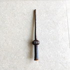 19c Antique Unique Melon Design Shape Iron Long Spear End Lance Collectible Sp37