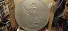 Preowned Nostalgic Road Runner Beep Beep  Metal Sign 23 5  Diameter