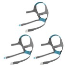 3 Pack Medium Replacement Headgear Straps For Airfit airtouch F20  Clips Include
