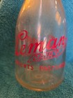 Leman Dairy One Quart Milk Bottle 