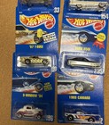 Hot Wheels Lot  10 Cars  Vintage From The 90s Blue Card 273 207 215 111 242 255