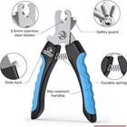 Dog Toe Nail Clippers For Large Dogs Professional Heavy Duty With Safety Guard