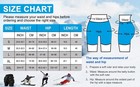 3d Padded Shorts Eva Hip Butt Protection Ski Skate Snowboard Black
