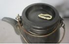 Interesting Large Qing Dynasty Chinese Black Zisha Yixing Teapot   Circa 1900