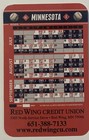 2025 Minnesota Twins Schedule        Mlb Baseball Sked New       card       