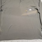 Rasco Fr Shirt Mens Xxxxl Gray Henley Flame Fire Resistant Long Sleeve Workwear