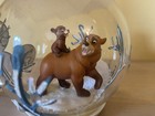 Disney Store Parks Disneyland Paris Brother Bear Glass Bauble Xmas Ornament New