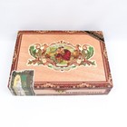 Flor De Las Antillas Belicoso Wood Cigar Box 9  X 6 5  X 1 75 