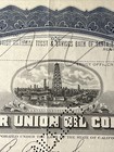 Palmer Union Oil Company 1000 Shares Stock Certificate