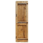Reclaimed 27  French Colonial Door With Carved Panels  Ned2358a
