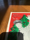 Elvis Presley And The Colonel Holiday Greetings Postcard 1958 Rare See Photos