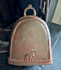 Rare 19th Century Thai Karen Hill Tribe Bronze Elephant Bell With Stand - Ds15