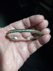 Native American Stamped Sterling Bracelet