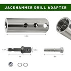 Trailer Jacks Drill Adapter  Jack Crank Handle Attachment Kit With 1 2 Inch 