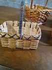 Vintage Little Wicker Basket Lot Of 6