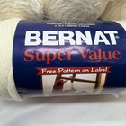 Bernat Super Value Yarn Lot 5 Natural Cream 4 Ply Worsted Acrylic 7oz 426yd Y11