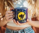 Disney Hocus Pocus  binx Is My Spirit Animal  Ceramic Camper Mug   20 Ounces