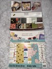 Dcwv 12 X 12 Paper Pad Lot Of 2 Wanderlust Travel 48 Sheets New Torn