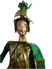 Vintage Czech Puppet Marionette Knight