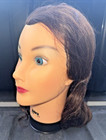 Burmax Debra Cosmetology Practice Mannequin Head 100  Human Hair      New 